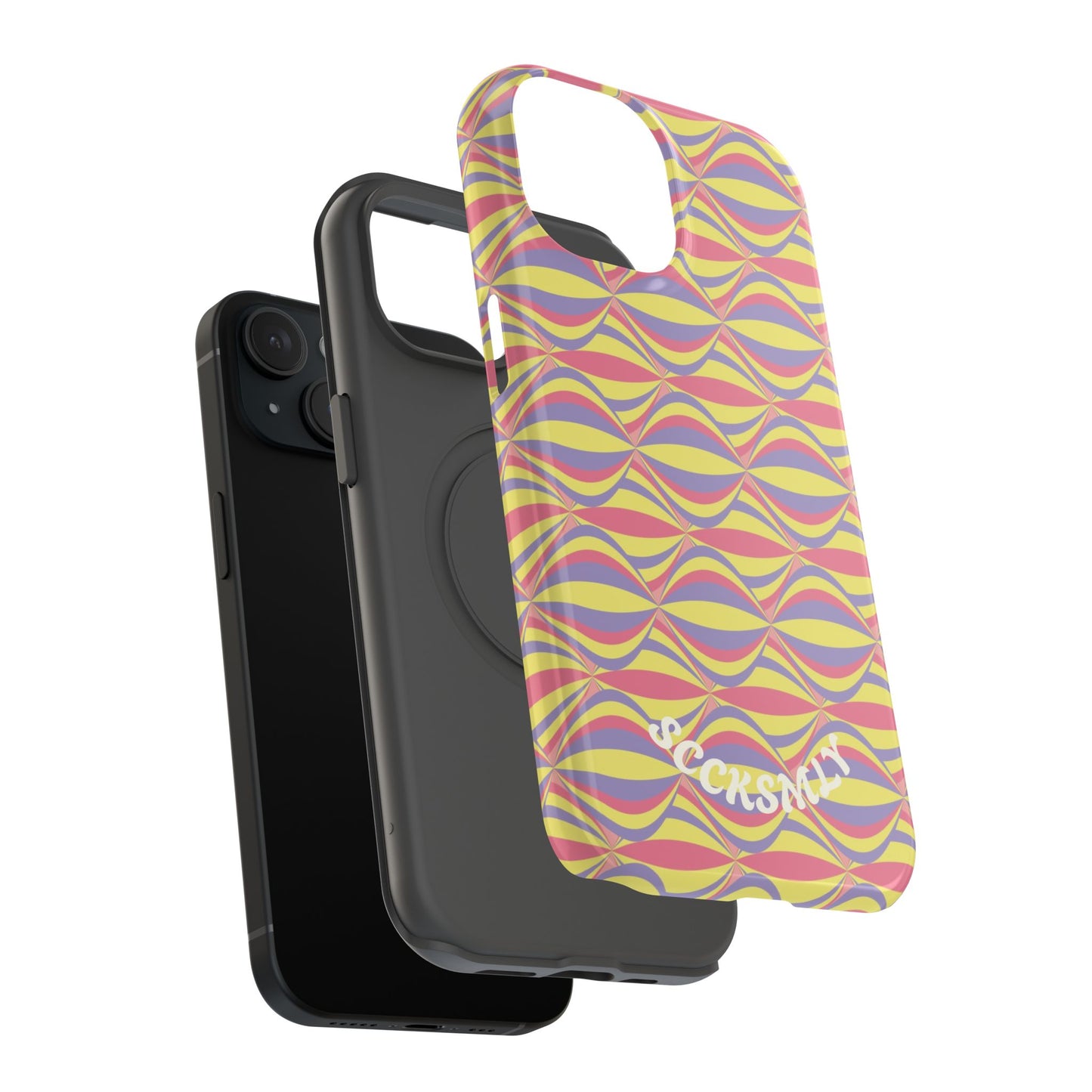 Electric Orbit Tough Phone Case for Apple