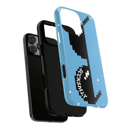 Pixel Glass Tough Phone Case for Apple