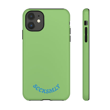 SOLID Sour Lime Tough Case for Apple