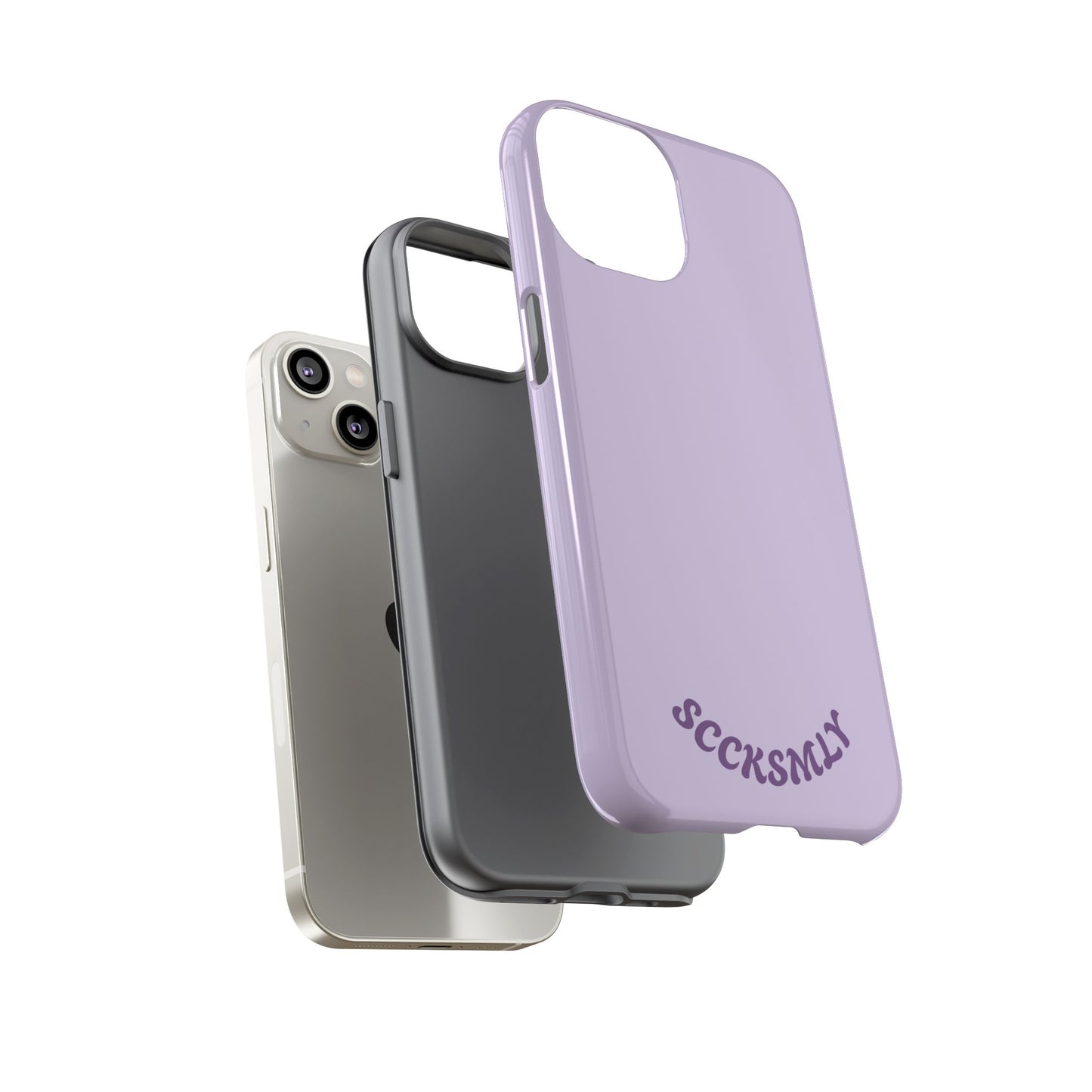 SOLID Morning Lilac Tough Case for Apple