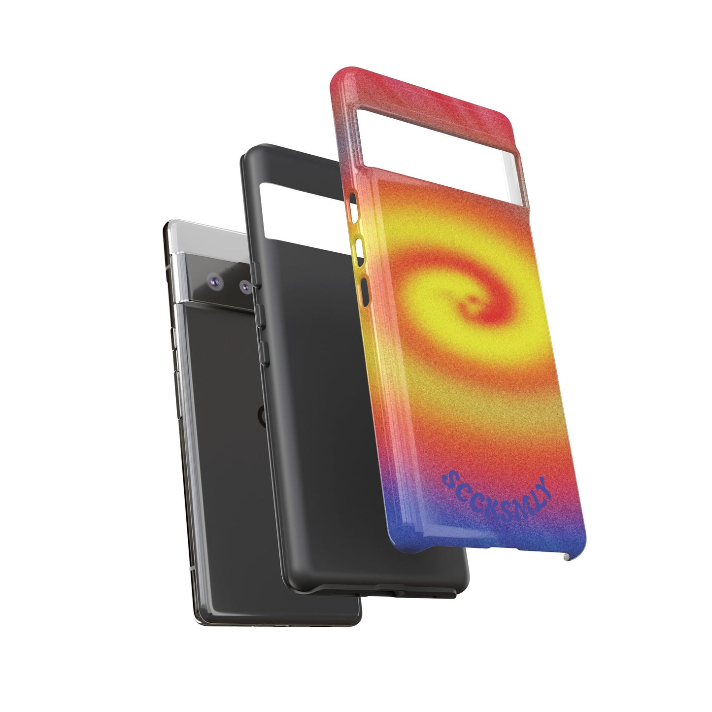Toxic Spiral Tough Phone Case for Google Pixel