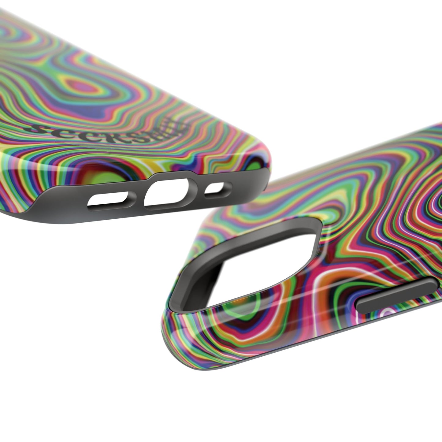 Acid Swirl Phone Case for Apple