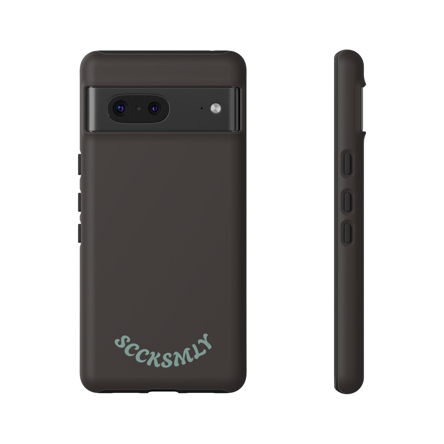 SOLID Espresso Mint Tough Phone Case for Google Pixel
