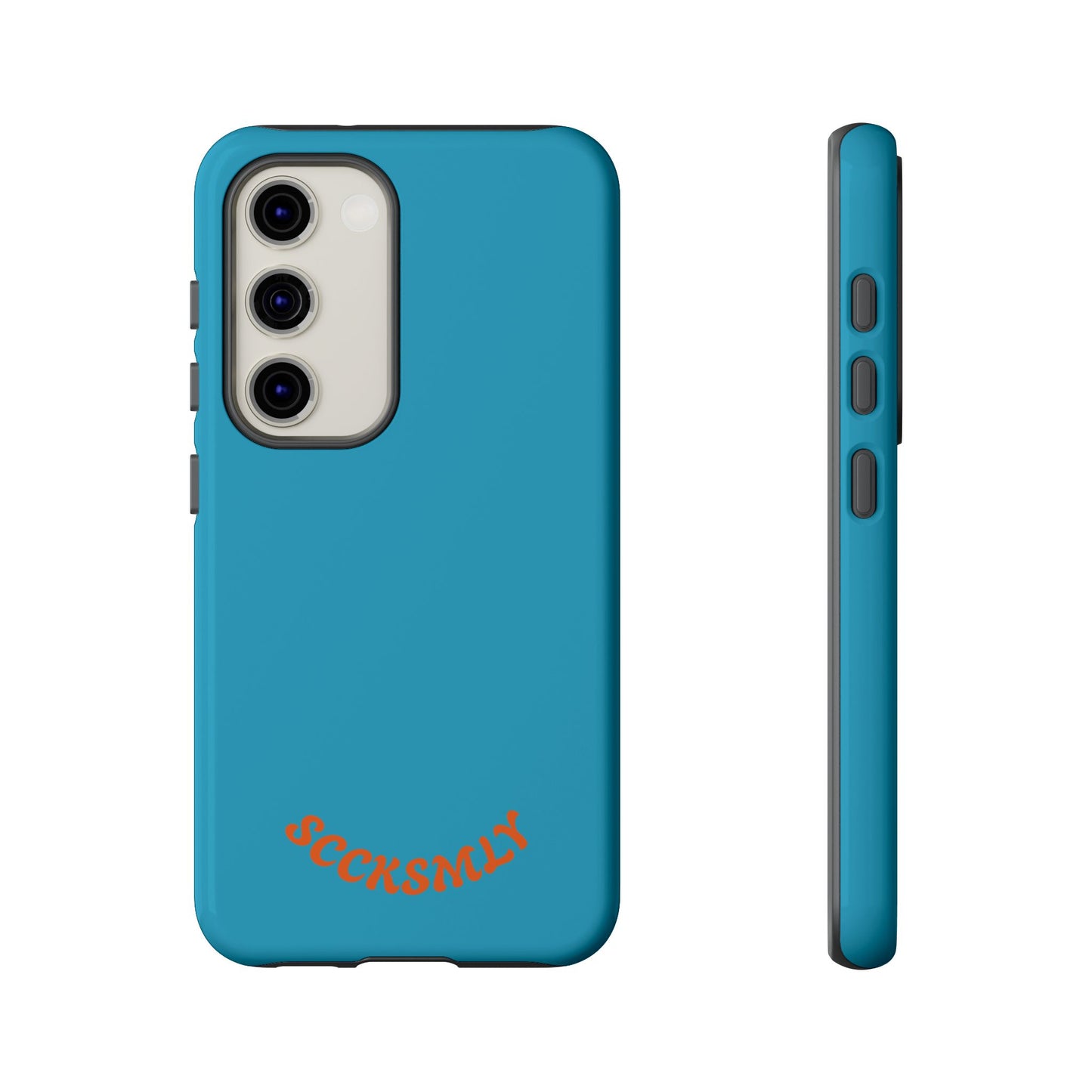 SOLID Blue Spook Tough Case for Samsung