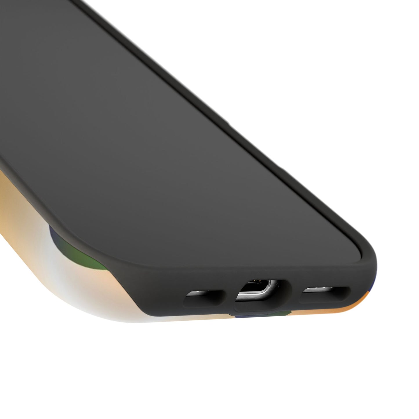 Green Waves Phone Case for Apple