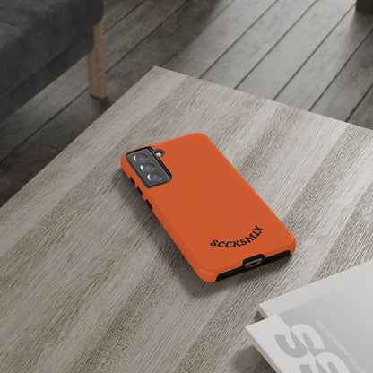 SOLID Tangerine Tough Case for Samsung
