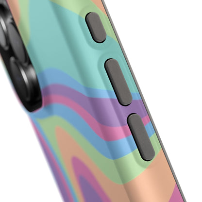 Pastel Swirl Phone Case for Apple