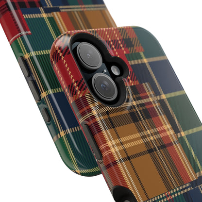 Heritage Hues Patchwork Tough Phone Case for Apple