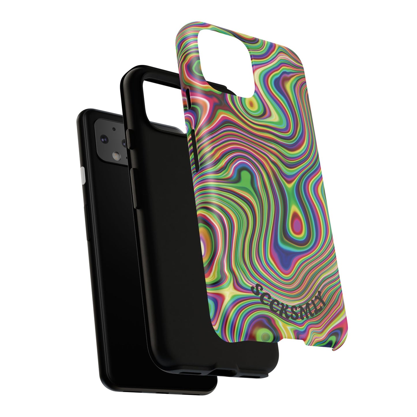 Acid Swirl Phone Case for Google Pixel