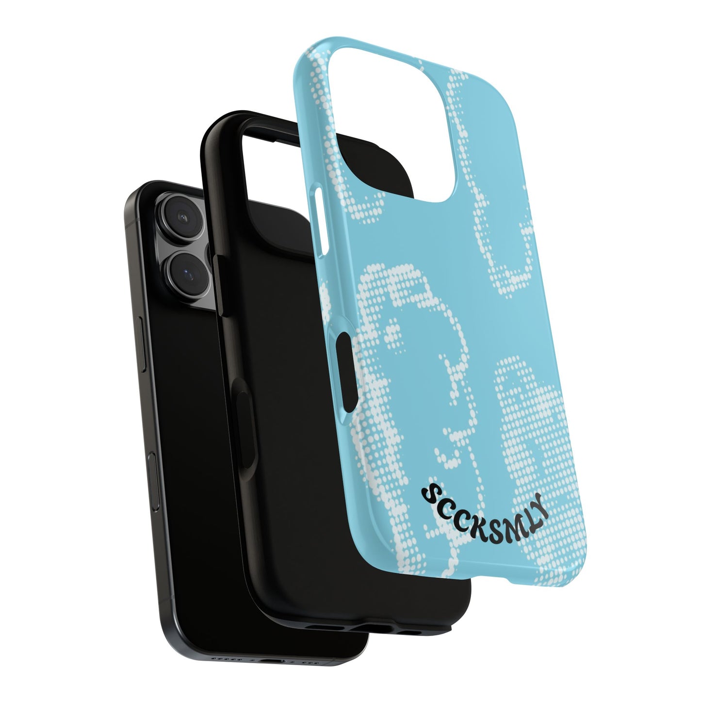 Comic Dot Sky Tough Phone Case for Apple