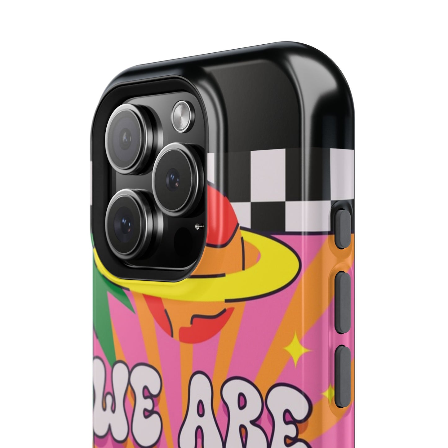 WE ARE NOT ALONE Tough Phone Case for Apple