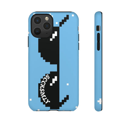 Pixel Glass Tough Phone Case for Apple
