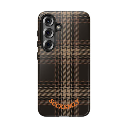 Brown Bread Plaid Tough Phone Case Samsung