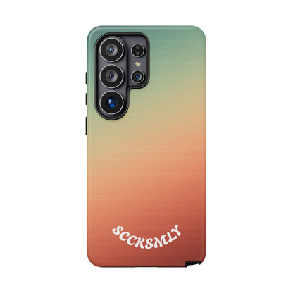 Warm Ombré Tough Phone Case for Samsung