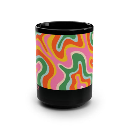 Mug Daydream Drip 15 oz Black