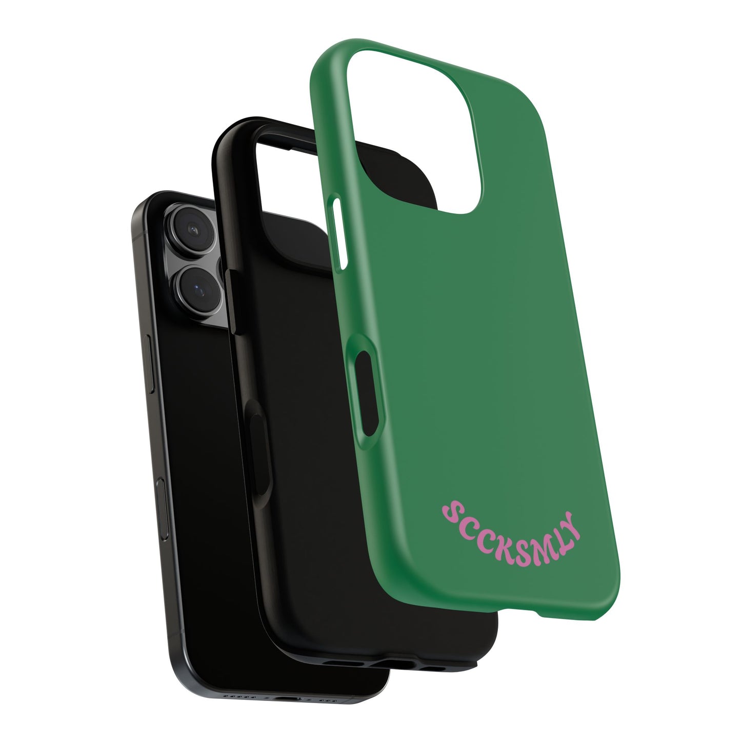 SOLID Garden Pink Tough Case for Apple