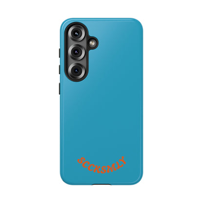 SOLID Blue Spook Tough Case for Samsung