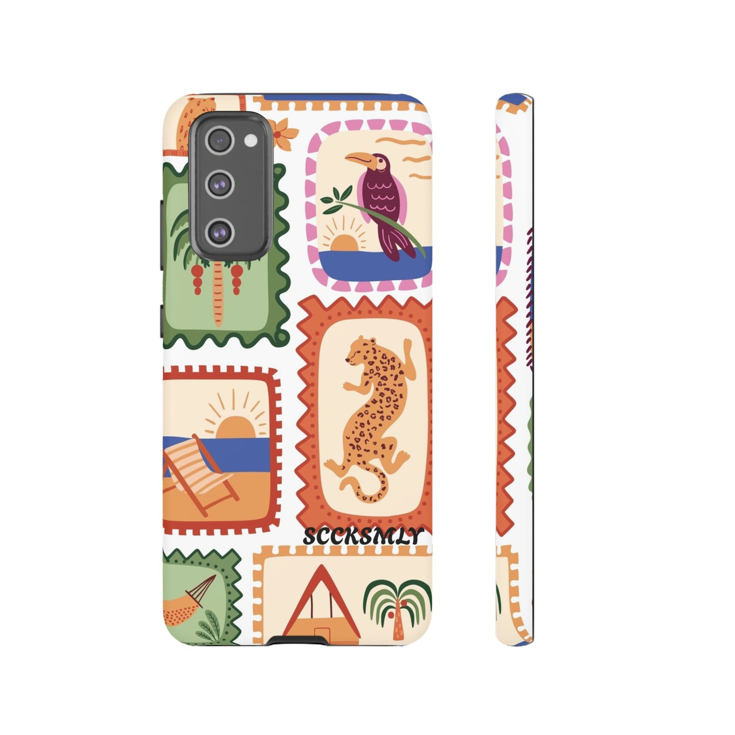 Tropical Print Phone Case for Samsung