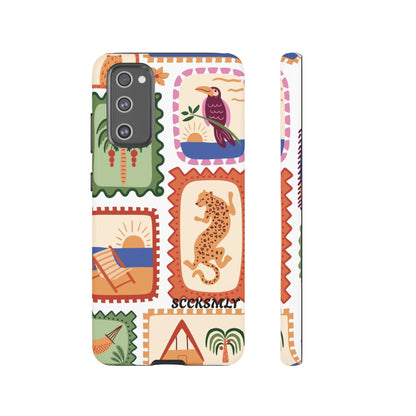 Tropical Print Phone Case for Samsung