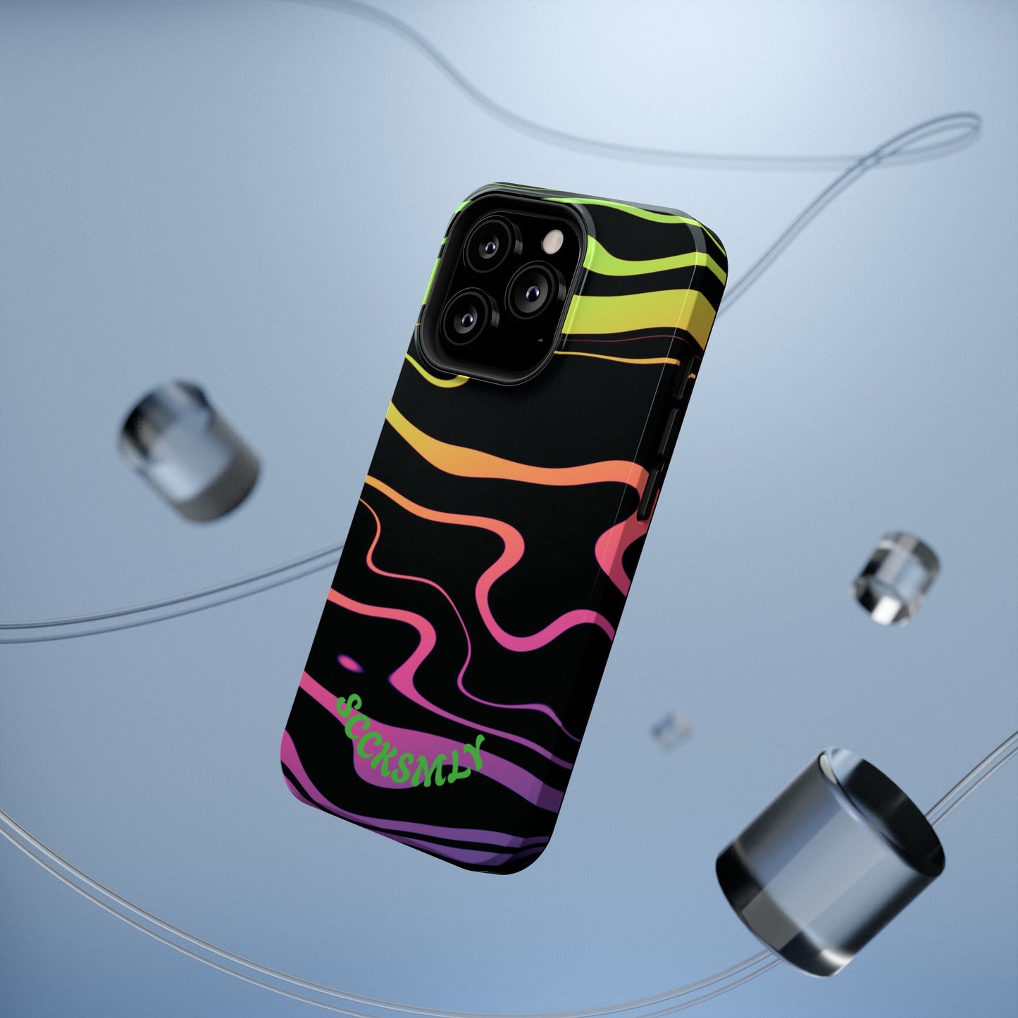 Dark Rainbow Phone Case for Apple