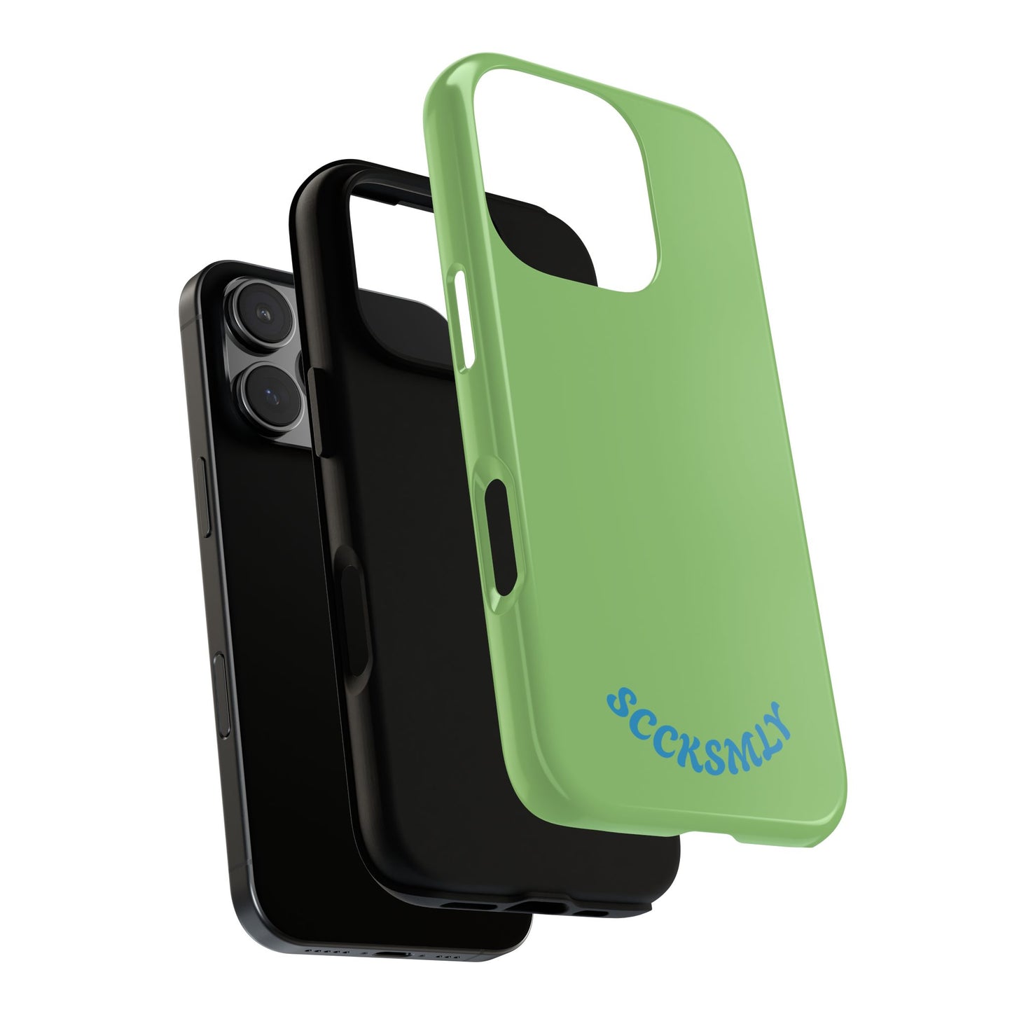 SOLID Sour Lime Tough Case for Apple