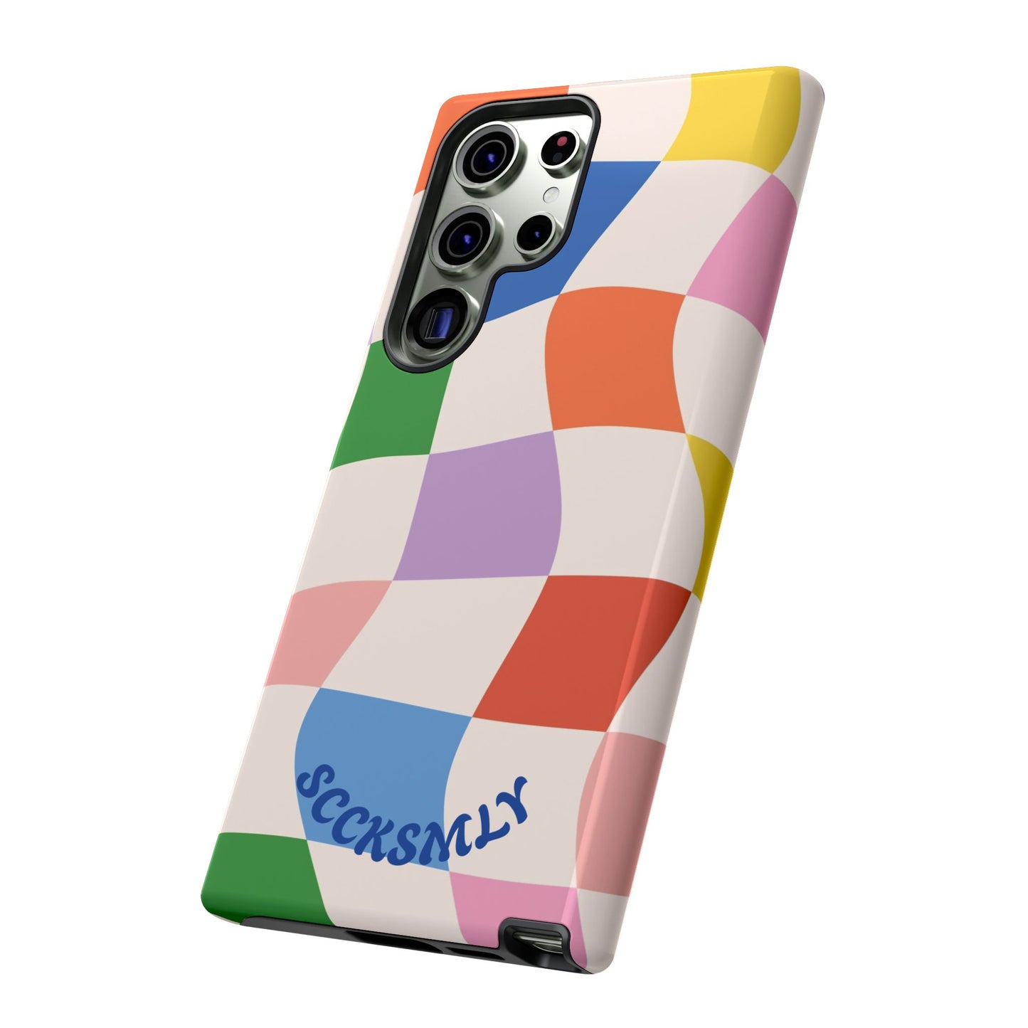 Checker Flicker Phone Case for Samsung