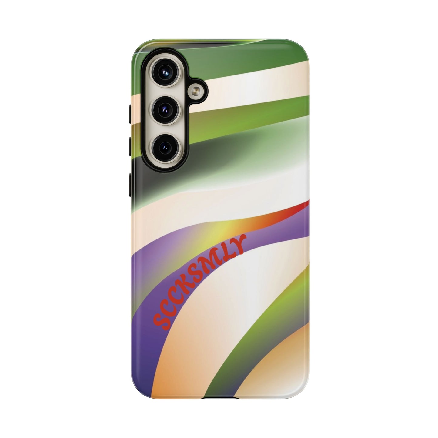 Green Waves Phone Case for Samsung