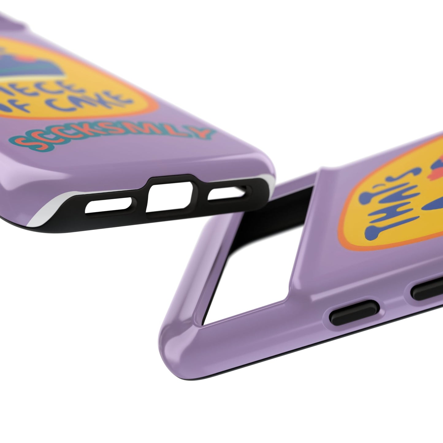 Light Purple "THAT'S A PIECE OF CAKE" Tough Phone Case for Google Pixel