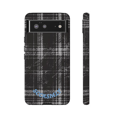 Smoky Grungy Plaid Phone Case for Google Pixel