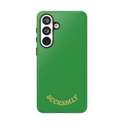 SOLID Green Grin Tough Case for Samsung