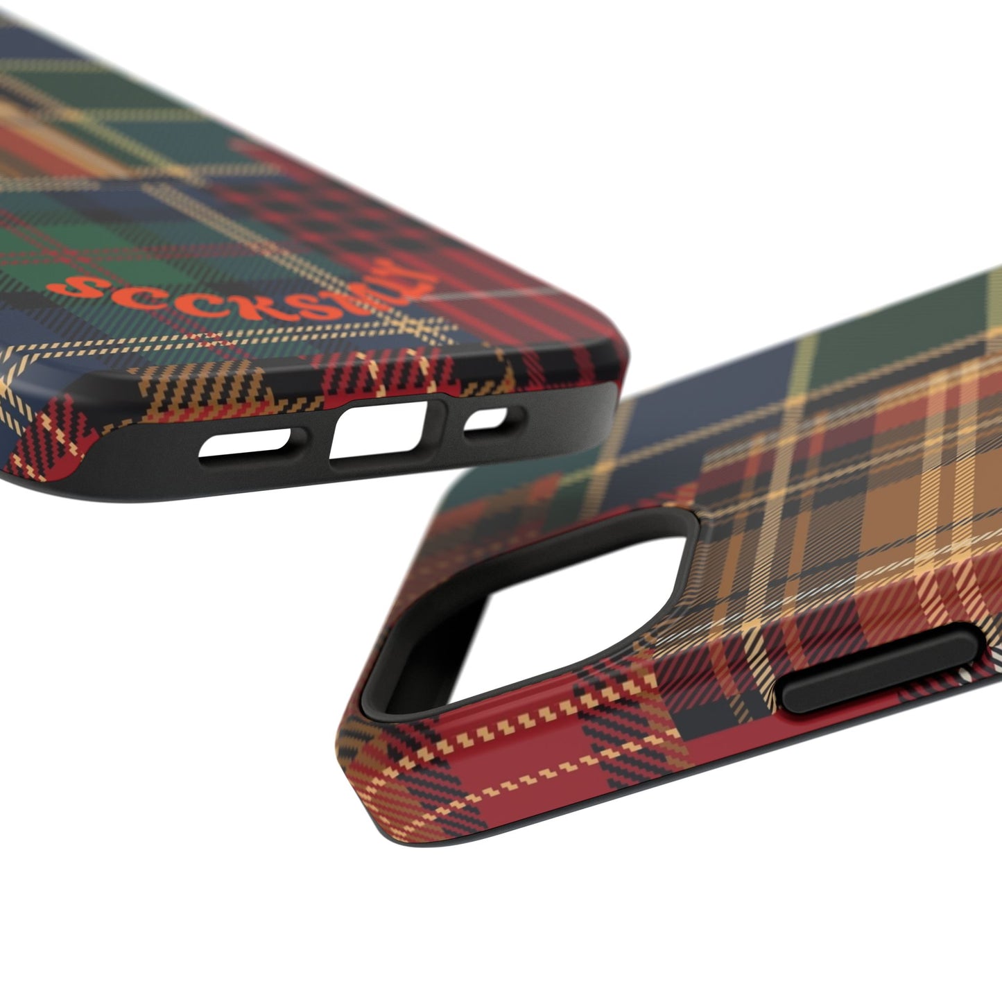 Heritage Hues Patchwork Tough Phone Case for Apple