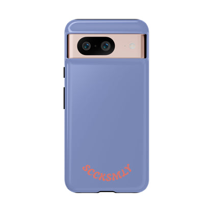 Periwinkle Blue Tough Phone Case for Google Pixel