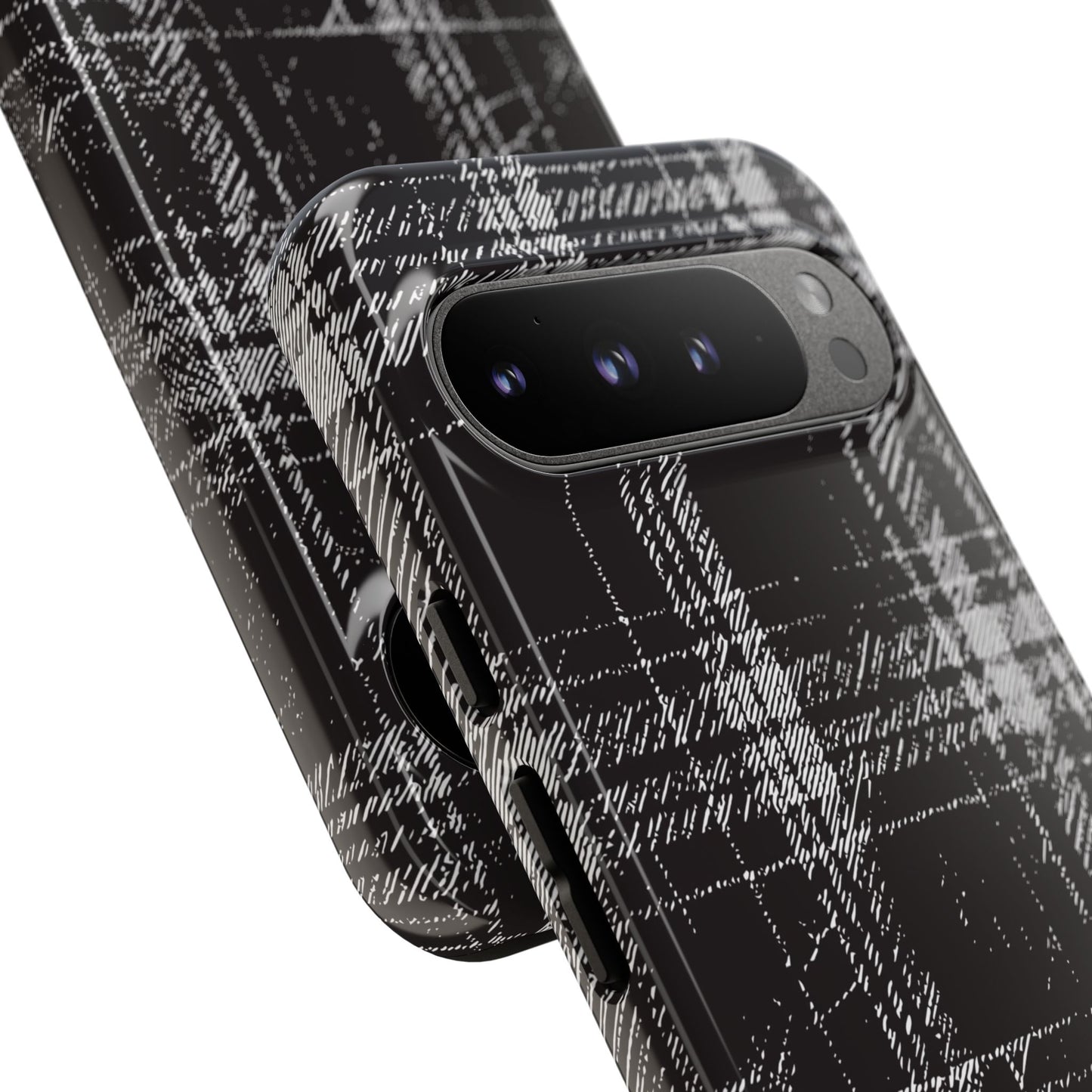 Smoky Grungy Plaid Phone Case for Google Pixel