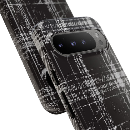 Smoky Grungy Plaid Phone Case for Google Pixel