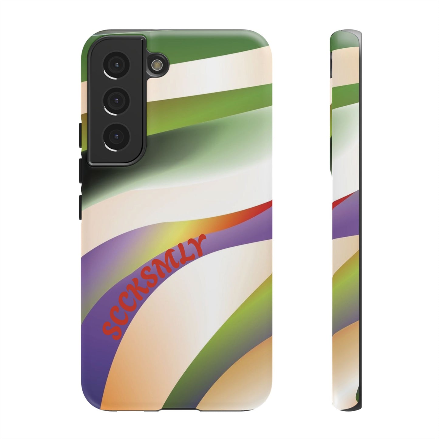 Green Waves Phone Case for Samsung