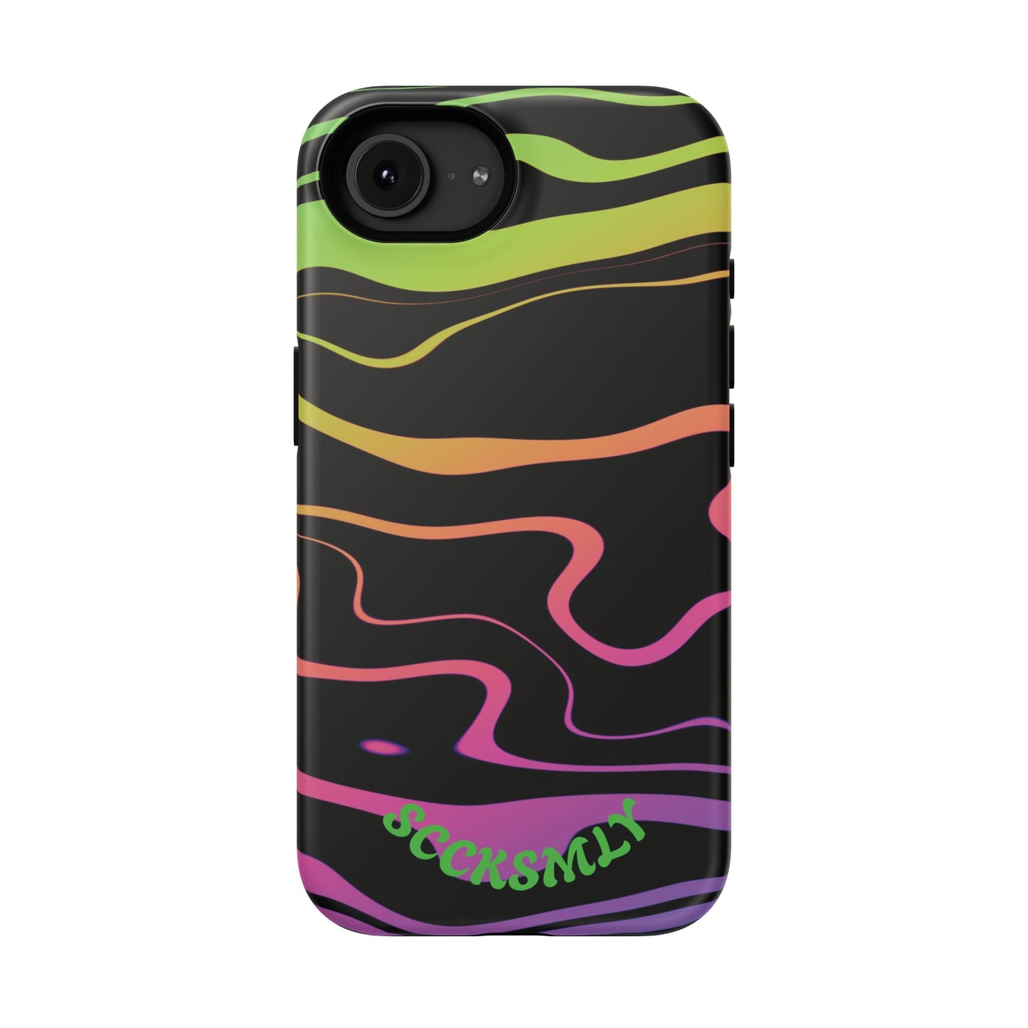 Dark Rainbow Phone Case for Apple