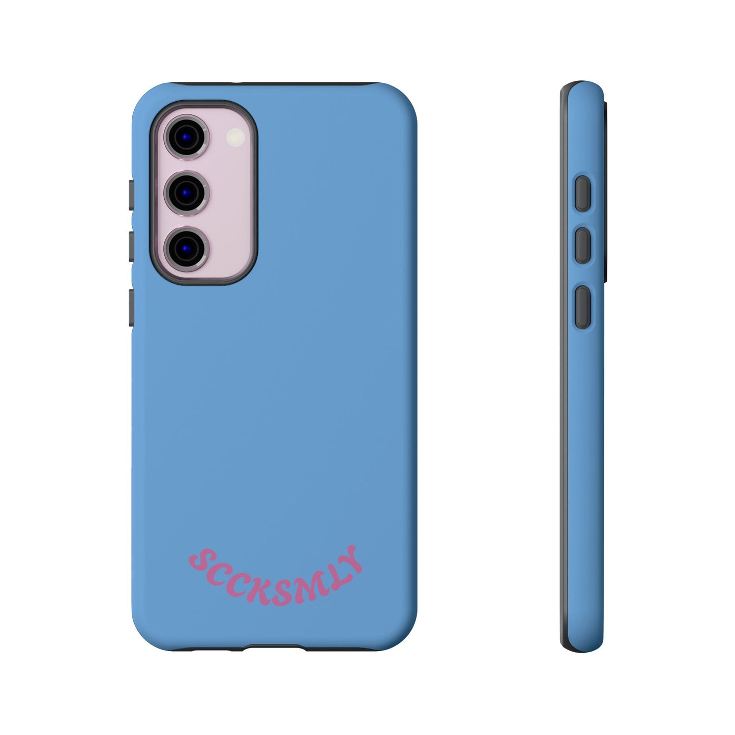 SOLID Blue Candie Tough Case for Samsung