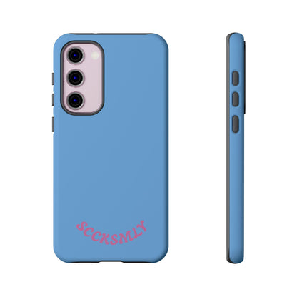 SOLID Blue Candie Tough Case for Samsung