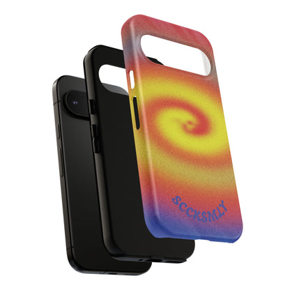 Toxic Spiral Tough Phone Case for Google Pixel