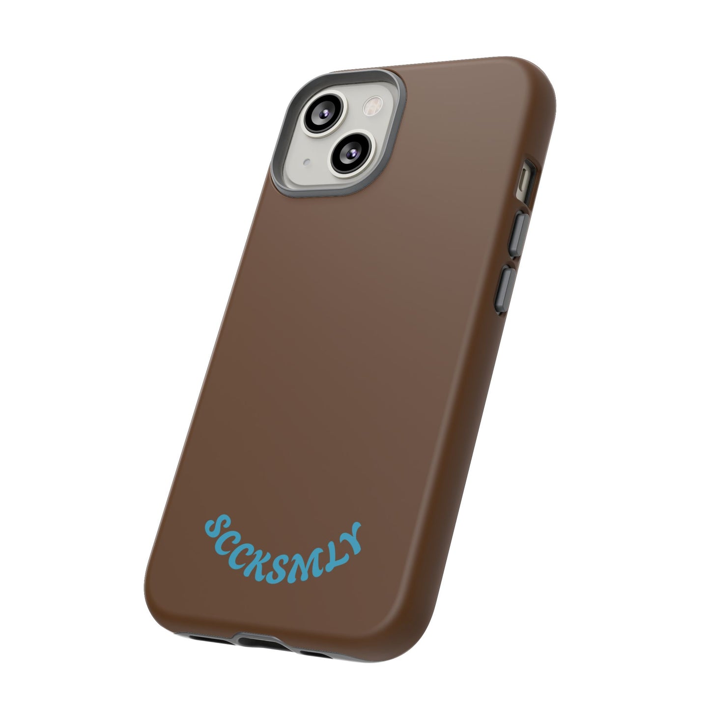 SOLID Chocolate Coco Tough Case for Apple