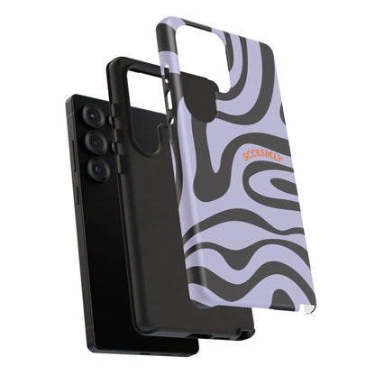 Purple Swirl Phone Case for Samsung
