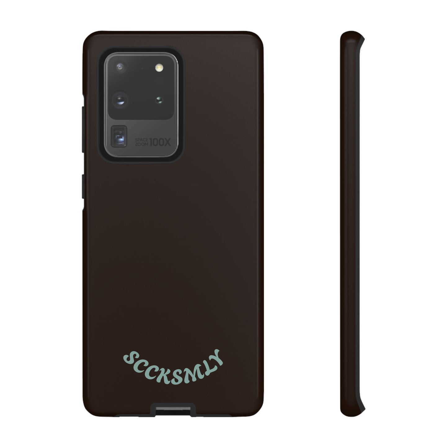 SOLID Espresso Mint Tough Phone Case for Samsung