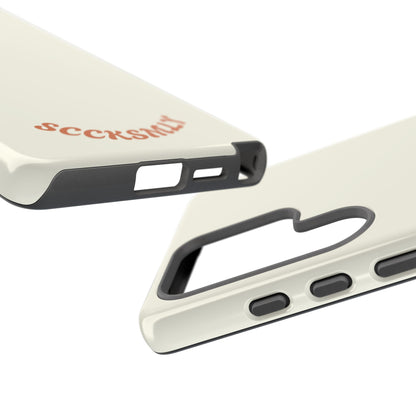 Toasted Eggshell Tough Phone Case for Samsung