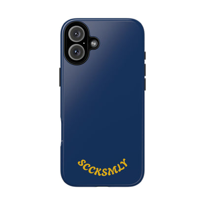 SOLID Cobalt Haze Tough Case for Apple