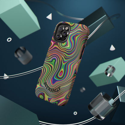 Acid Swirl Phone Case for Apple