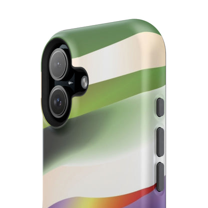 Green Waves Phone Case for Apple