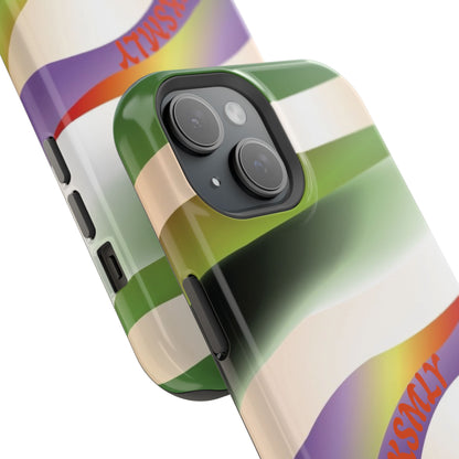 Green Waves Phone Case for Apple