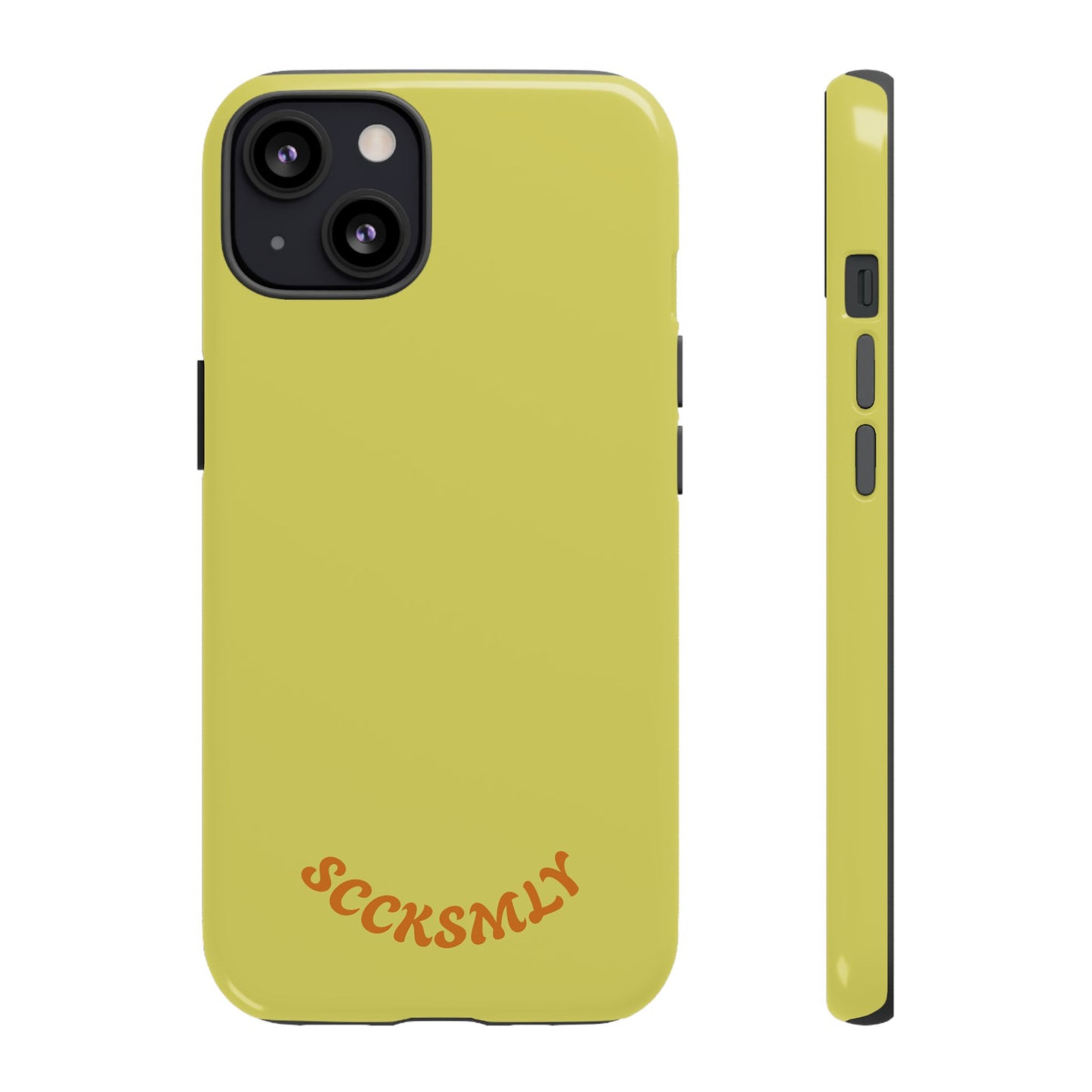 SOLID Lemon Dijon Glaze Tough Case for Apple