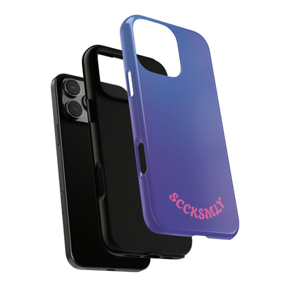 Berry Pop Gradient Tough Phone Case for Apple