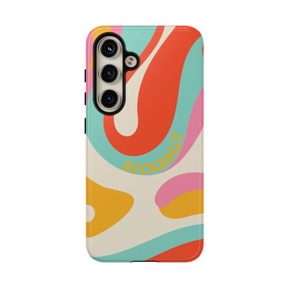 Psychodelic Acid Swirl Phone Case for Samsung